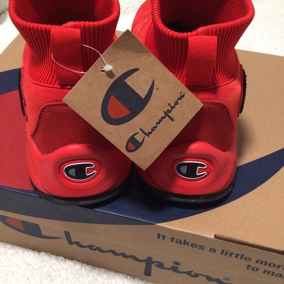 Champion Hightop Sneakers will fit men size 8 or women size 10 - Picture 3 of 8